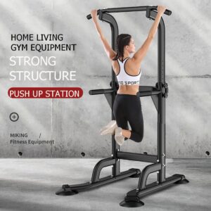 SINGES Adjustable Height Power Tower Home Exercise Station