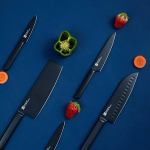 Xiaomi Youpin Huohou Cool Black Non-stick Kitchen Knife Set