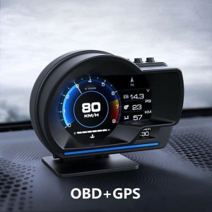 Smart Car OBD2 GPS Gauge HUD Display