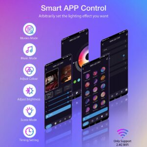 BlitzWill BW-LB2 Wi-Fi TV LED Backlight 5m