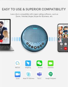 eMeet Luna Lite Portable Computer Speaker