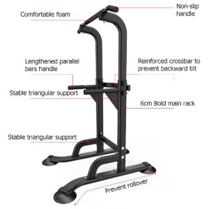 SINGES Adjustable Height Power Tower Home Exercise Station