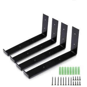 4-Pack SINGES Shelf Brackets for Wall