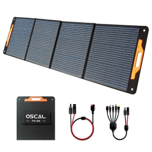 1pcs Blackview Oscal PM 200W Foldable Solar Panel