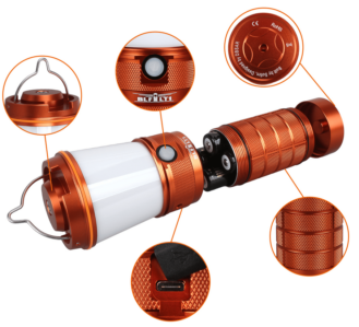 Sofirn BLF LT1 8x LH351D Camping Light Flashlight