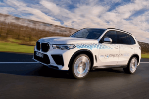 BMW iX5 Hydrogen Fuel Cell Vehicle Debuts in China