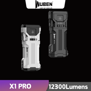 WUBEN X1Pro: The $139.08 Rechargeable Flashlight with 12,300 Lumens — Your Next EDC?